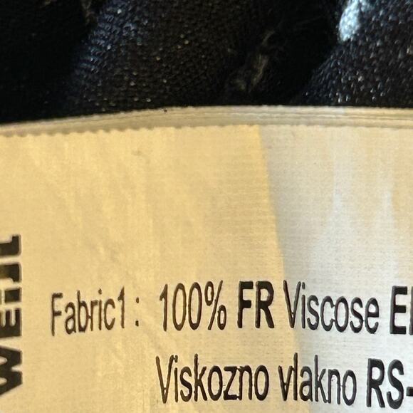 Tally Weijl Geometric Print Mini Skater Skirt Black Swiss Brand 36 or US4 - Picture 5 of 5